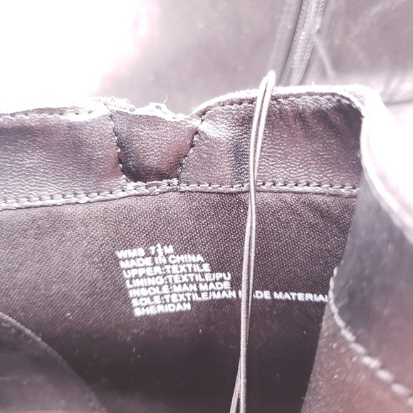 New Parker & Sky Black Ankle Boots Size 7.5 - Picture 8 of 8